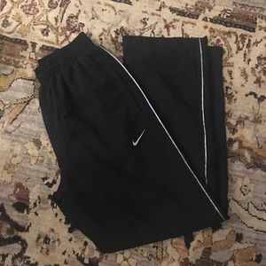 Nike black windbreaker pants